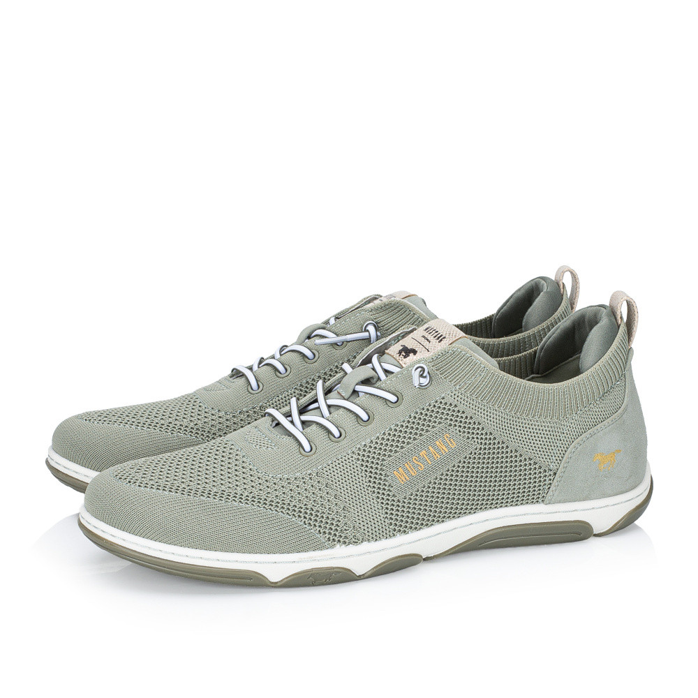 detail Dámské tenisky MUSTANG 1488303-750 zelená S5