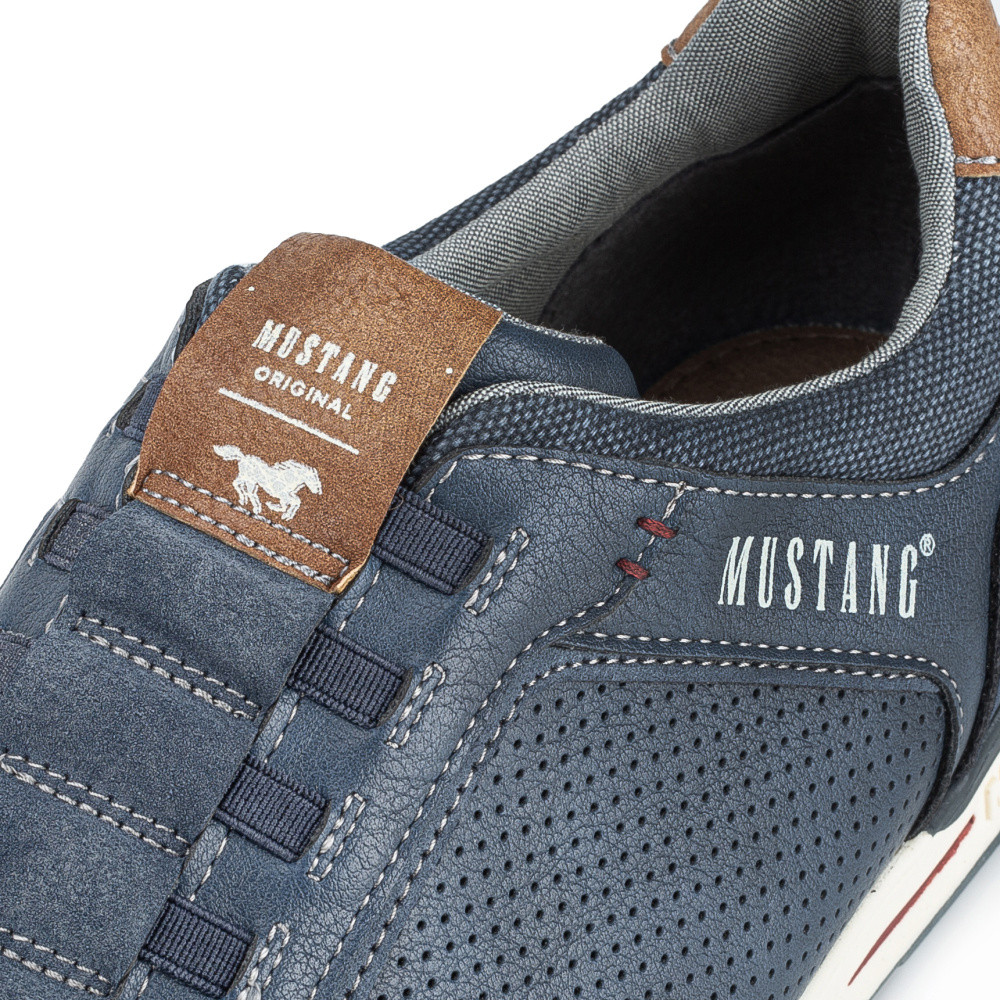 detail Pánské polobotky MUSTANG 4154401-800 modrá S5