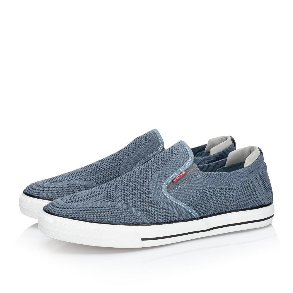 detail Pánské mokasíny MUSTANG 4198401-28 šedá S5