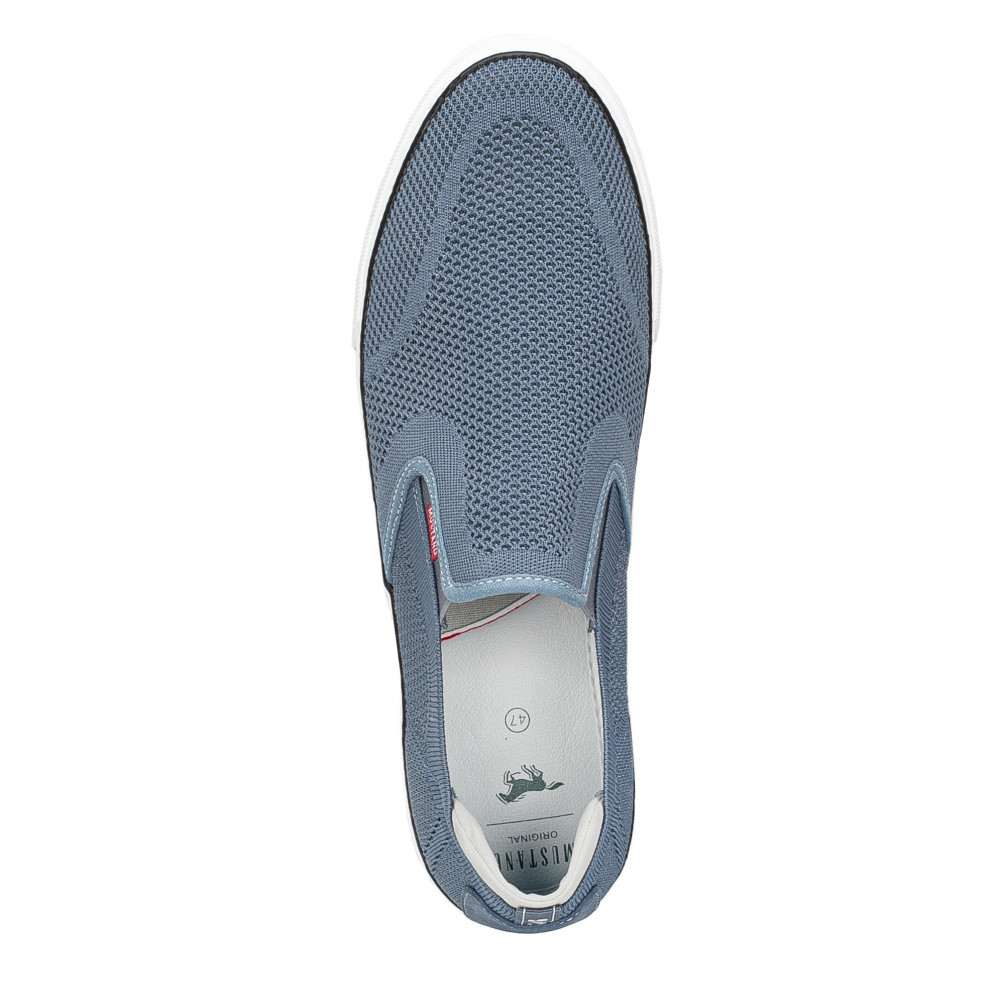 detail Pánské mokasíny MUSTANG 4198401-28 šedá S5