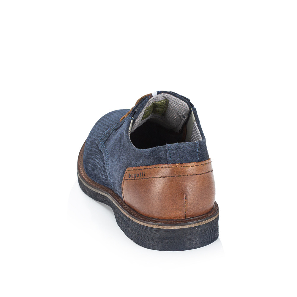 detail Pánské polobotky BUGATTI 311-ARZ02-1400 modrá S5