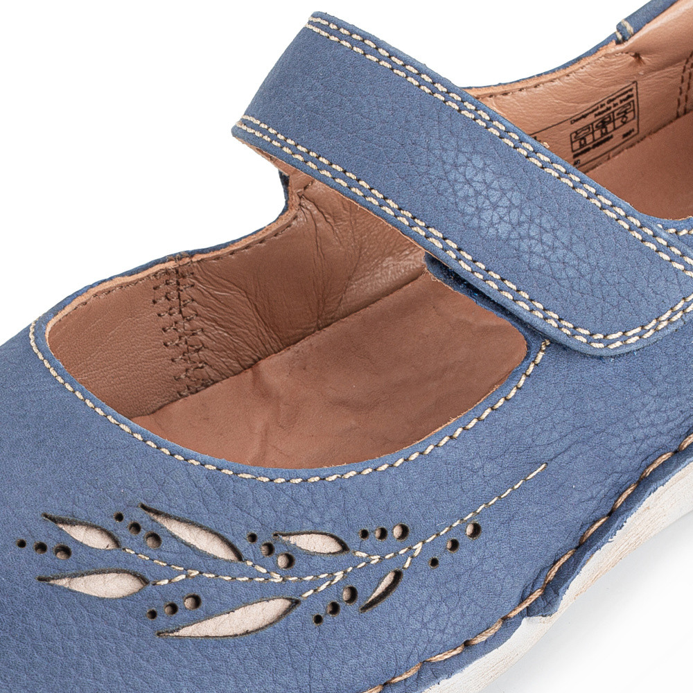 detail Dámské baleríny JOSEF SEIBEL 59658 modrá S5