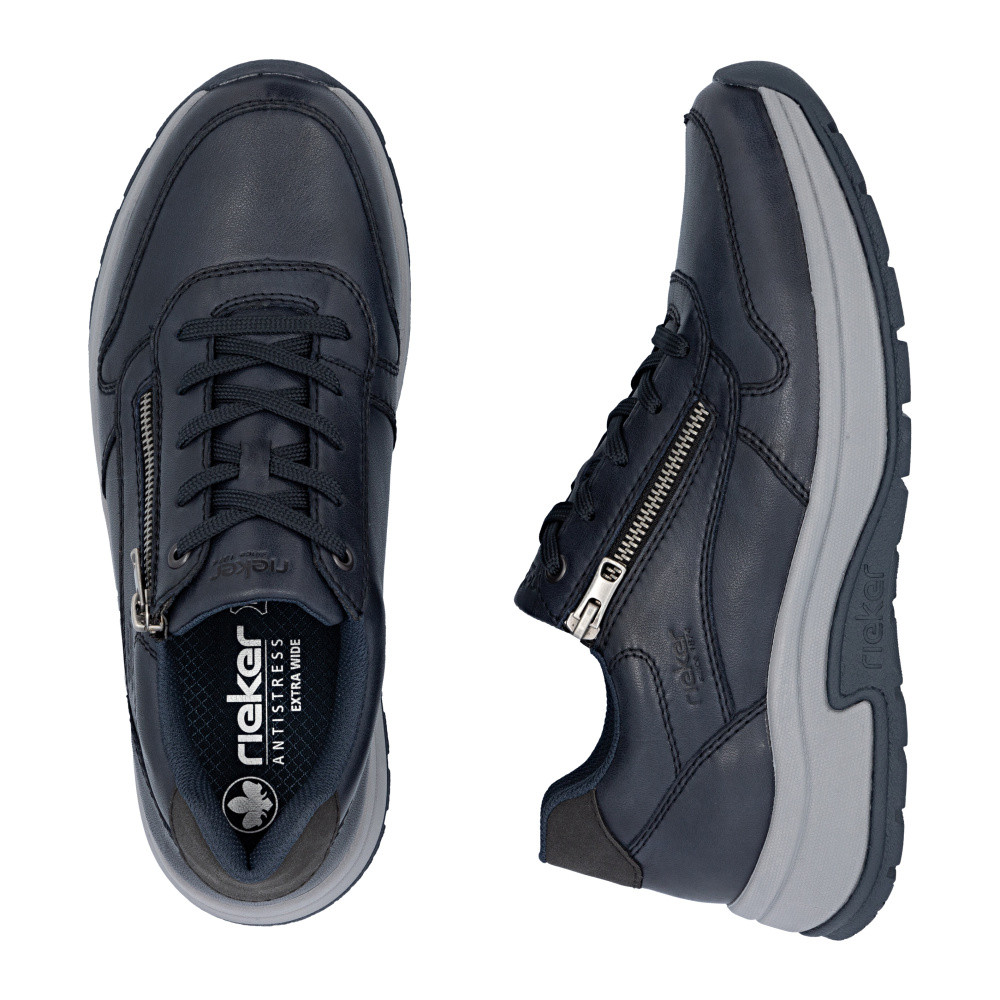 detail Pánské polobotky RIEKER 11002-14 modrá W5