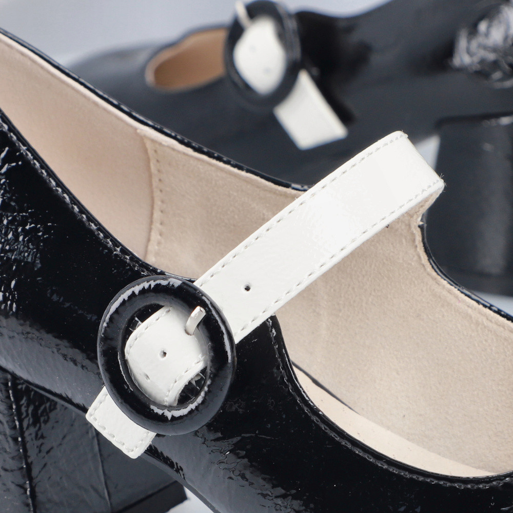detail Dámske lodičky RIEKER 44752-00 čierna W5