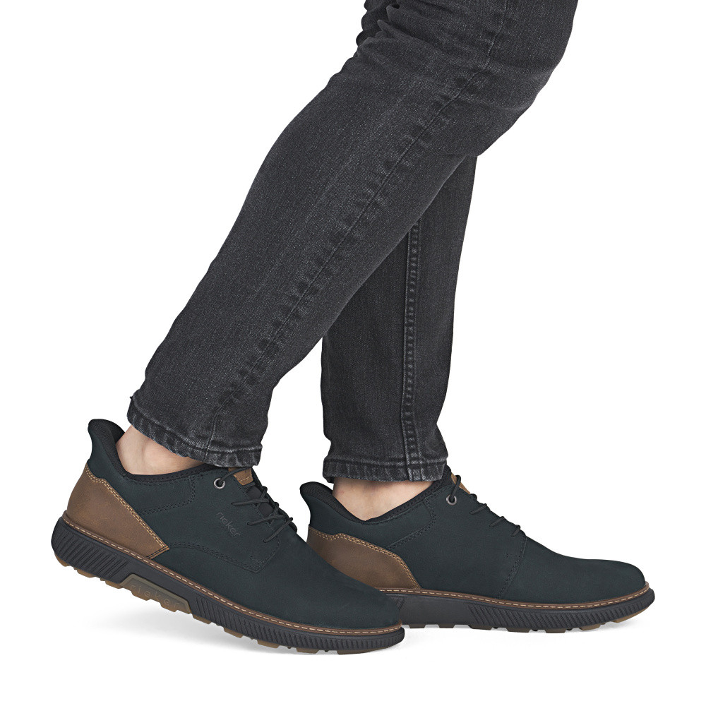 detail Pánské polobotky RIEKER B3357-15 modrá W5