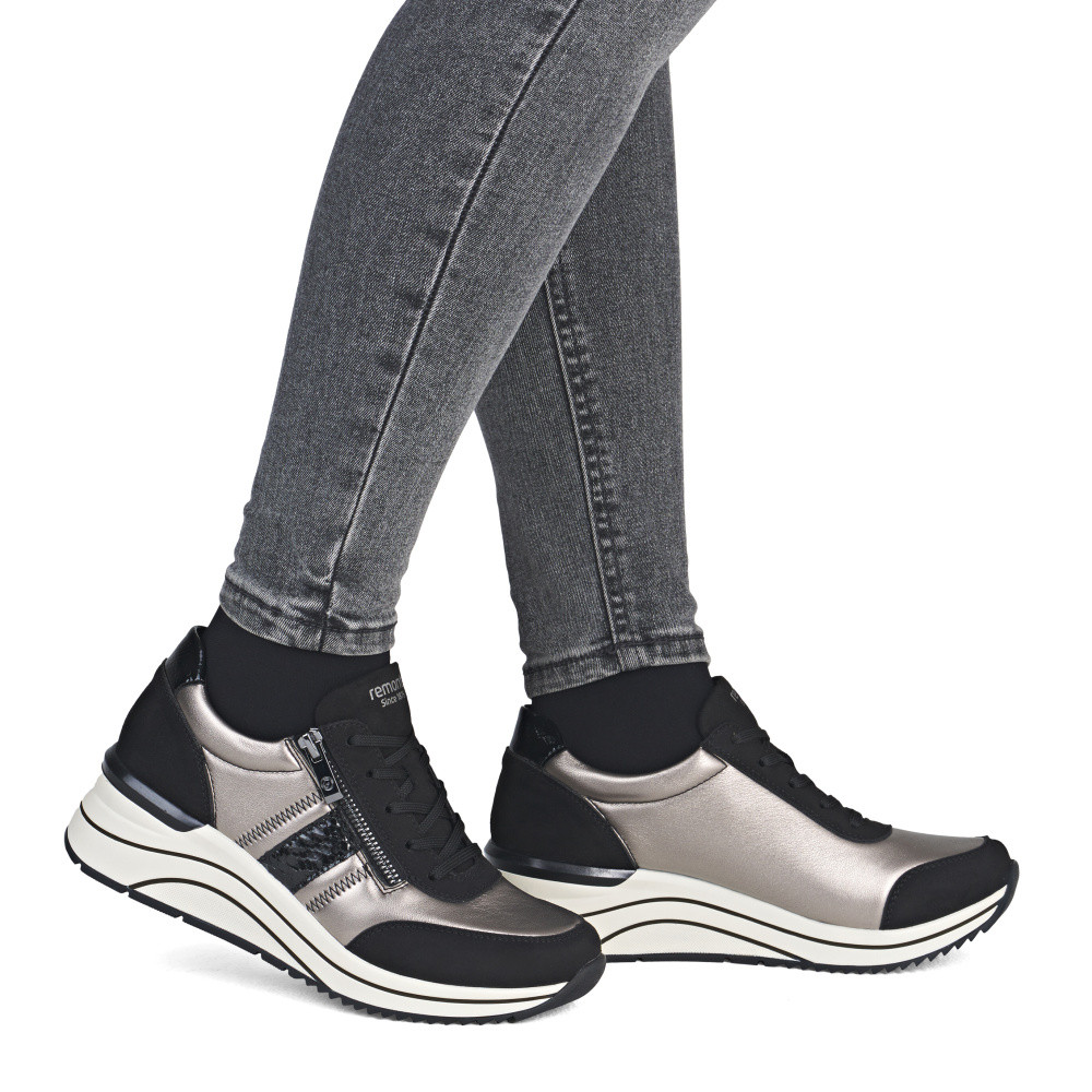 detail Dámské tenisky REMONTE D0T09-90 černá W5