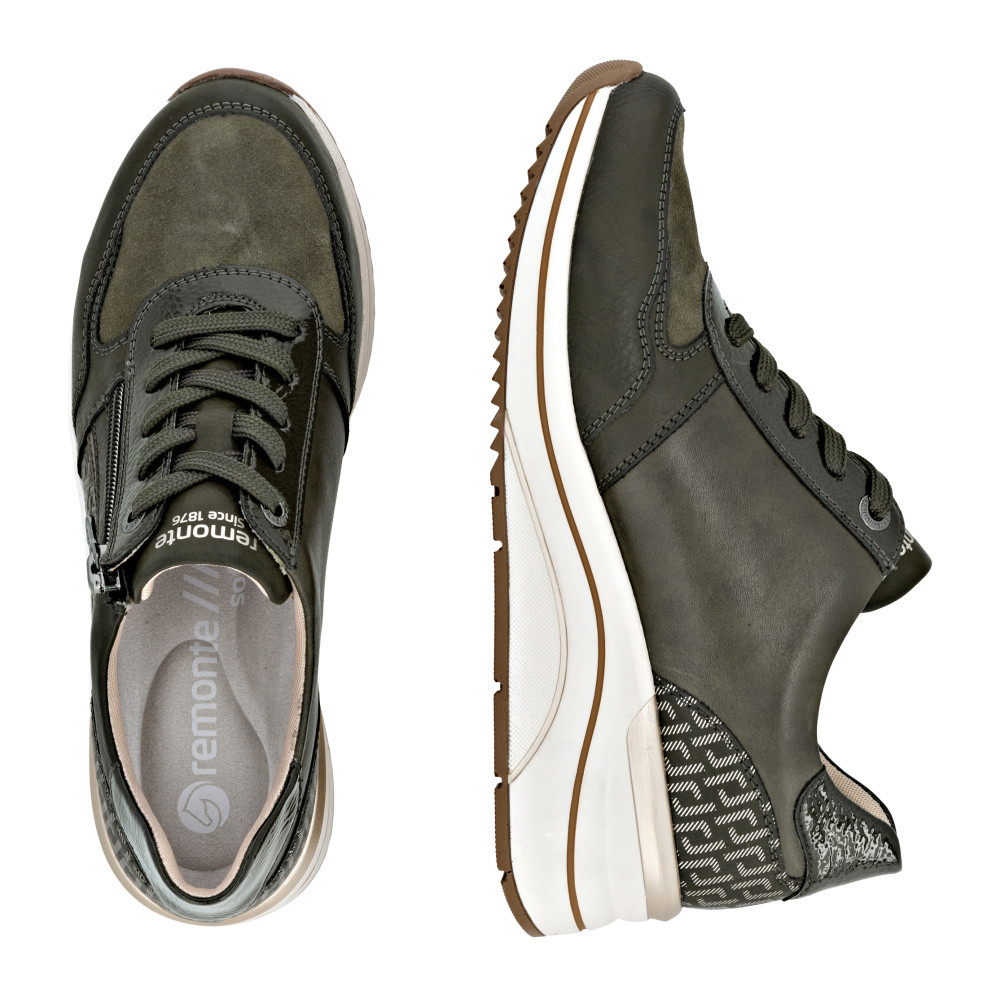 detail Dámské tenisky REMONTE D0T16-54 zelená W5