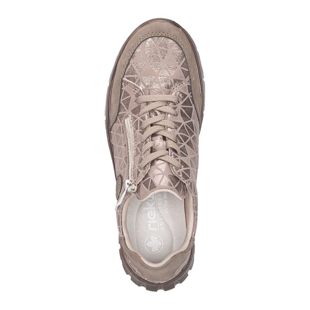 detail Dámské tenisky RIEKER N1303-62 béžová W5