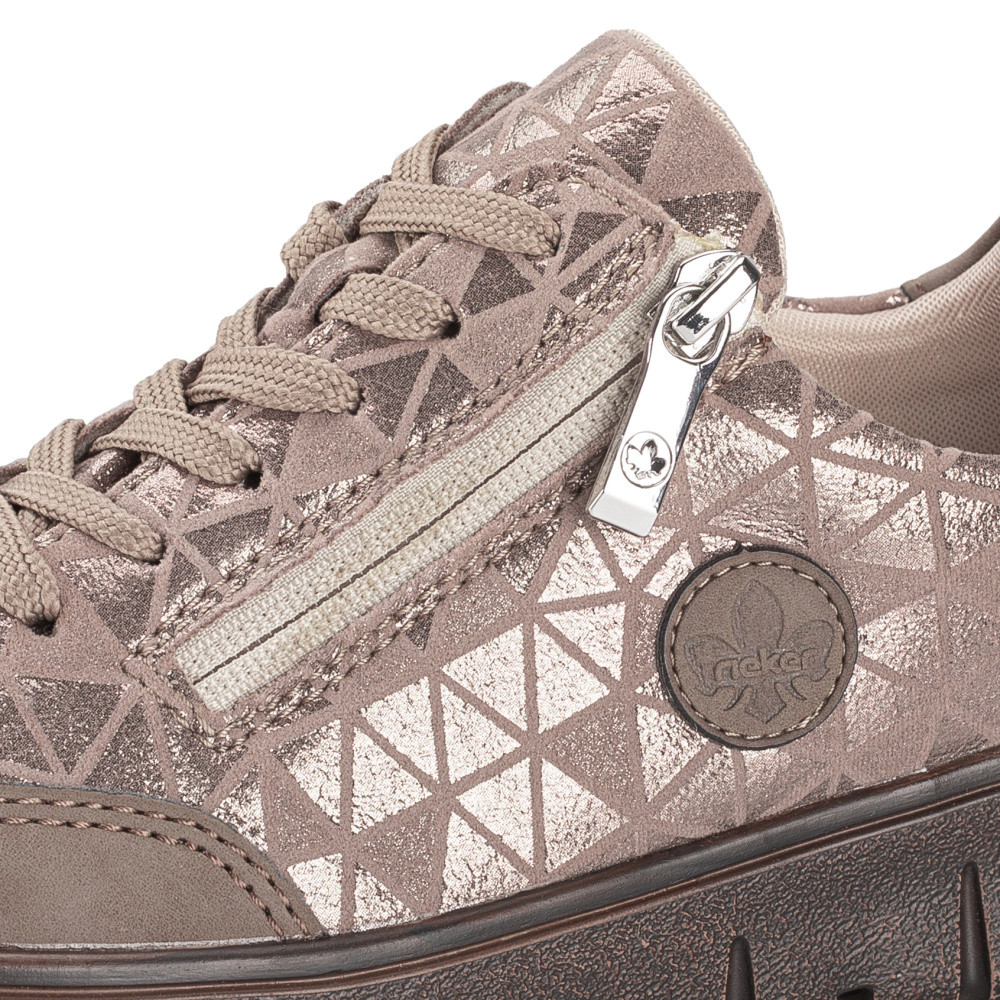 detail Dámské tenisky RIEKER N1303-62 béžová W5
