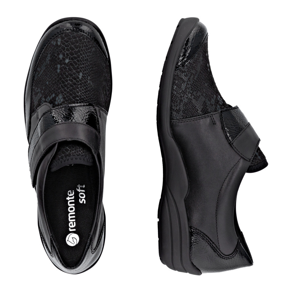 detail Dámske poltopánky REMONTE R7600-00 čierna W5