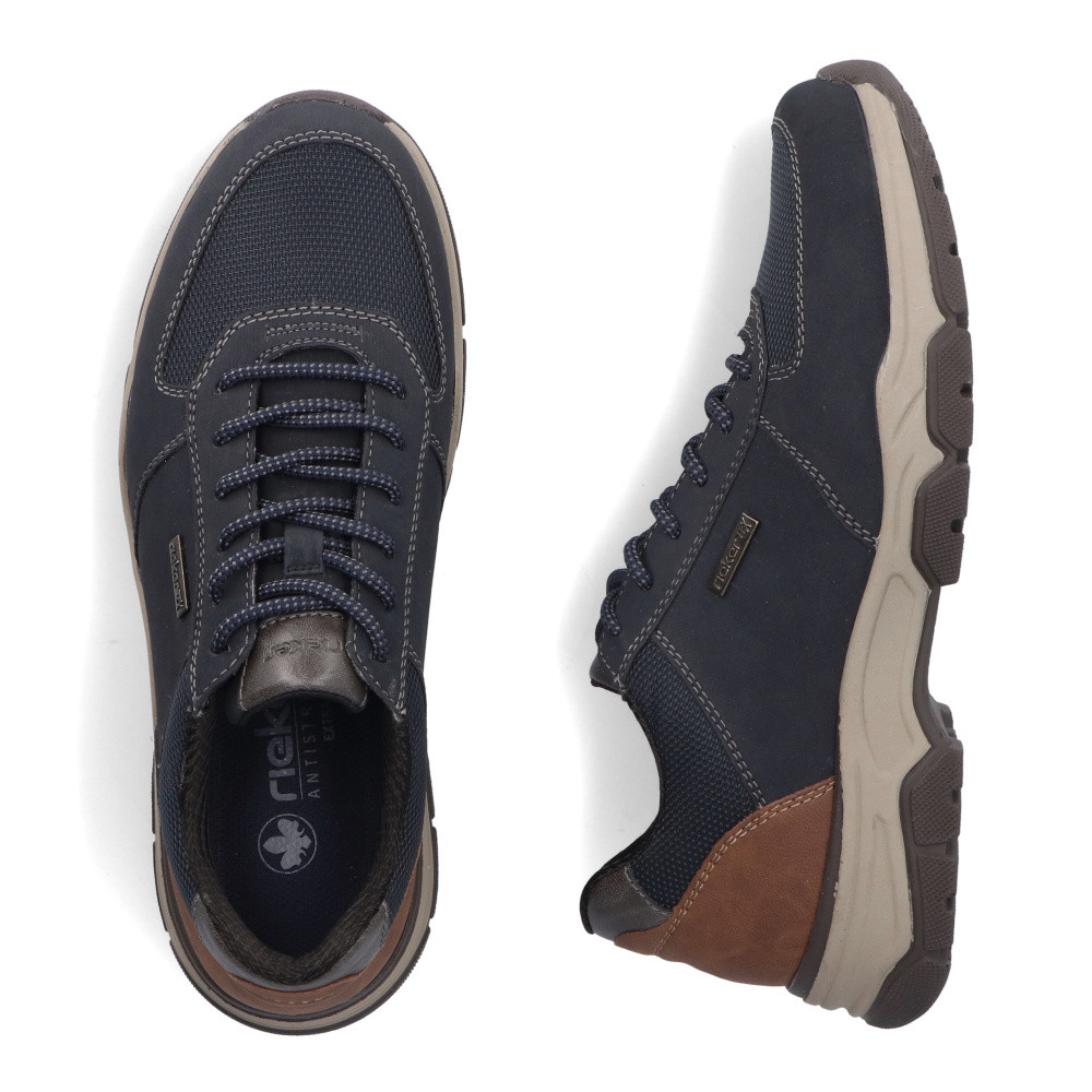 detail Pánské polobotky RIEKER 11214-14 modrá W5