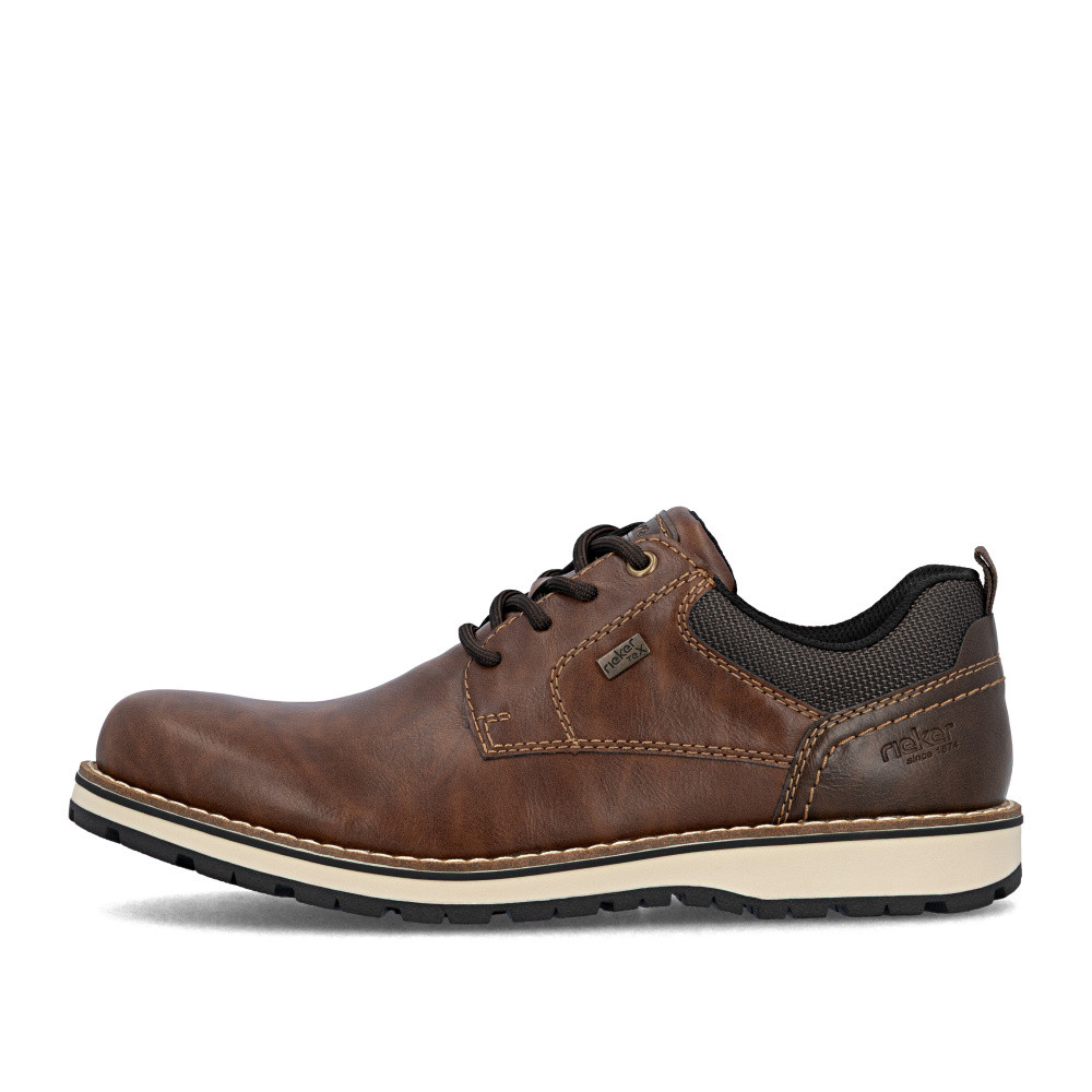 detail Pánské polobotky RIEKER 38406-24 hnědá W5