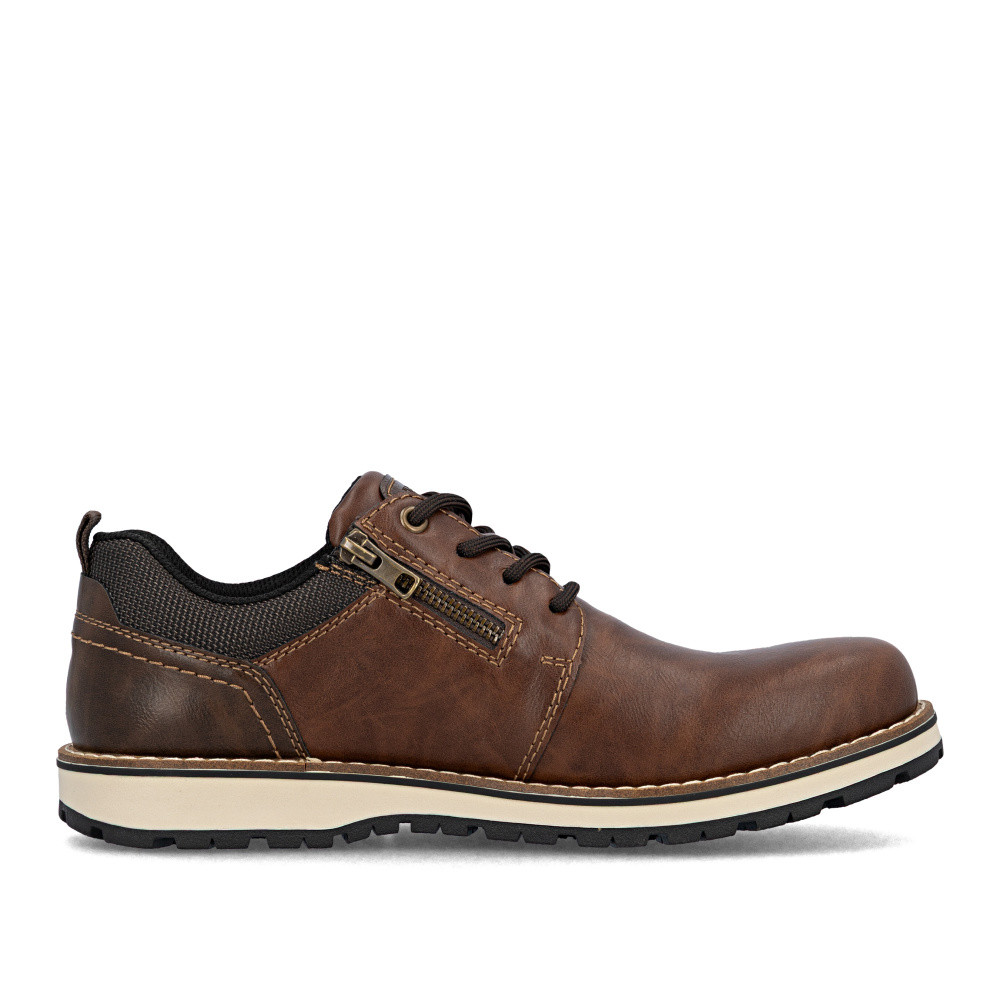 detail Pánské polobotky RIEKER 38406-24 hnědá W5