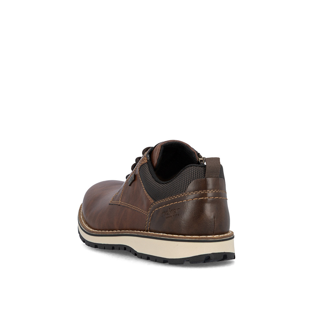 detail Pánské polobotky RIEKER 38406-24 hnědá W5