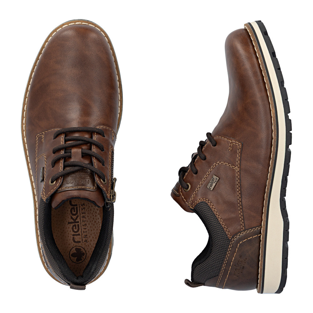 detail Pánské polobotky RIEKER 38406-24 hnědá W5