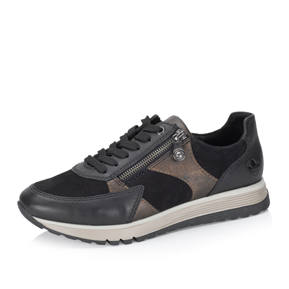 detail Dámske tenisky RIEKER 49010-00 čierna W5