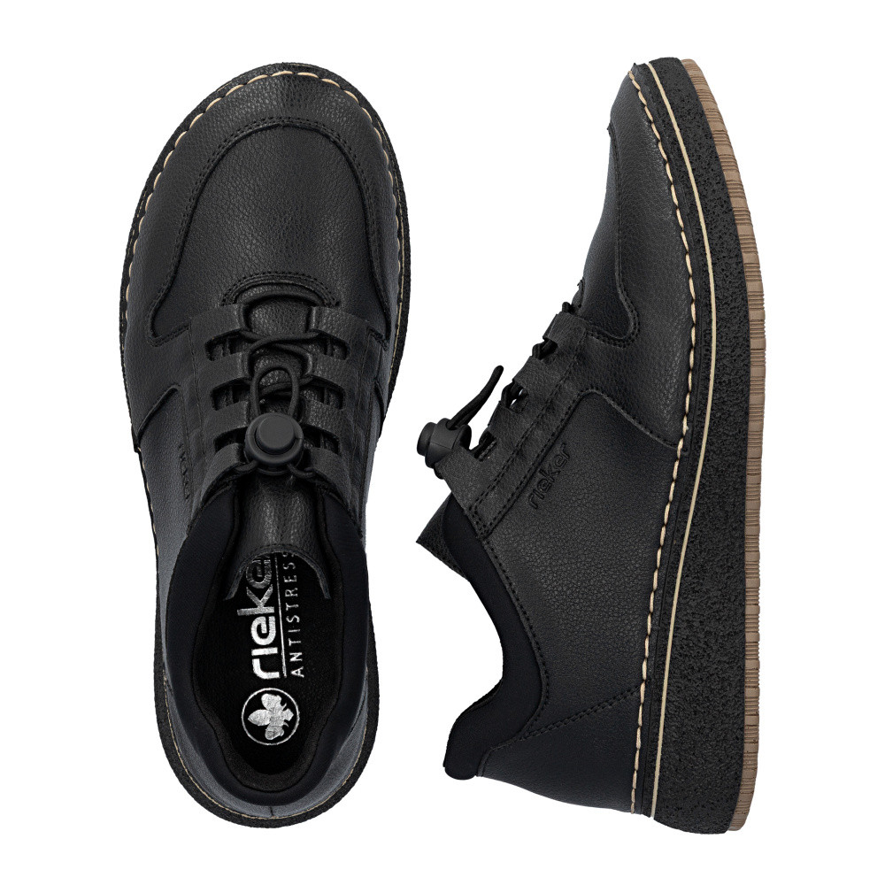 detail Dámské tenisky RIEKER 50959-00 černá W5