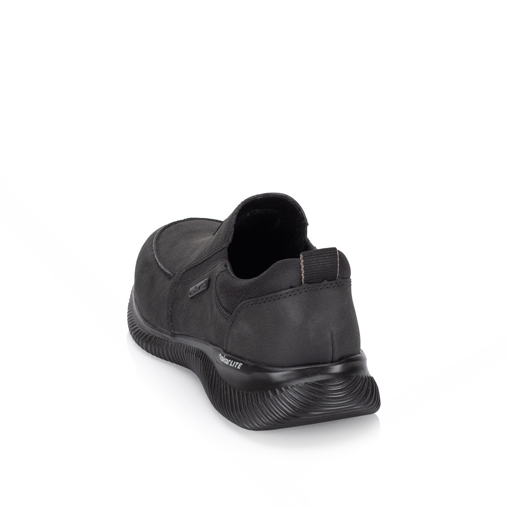 detail Pánské mokasíny RIEKER B7451-00 černá W5