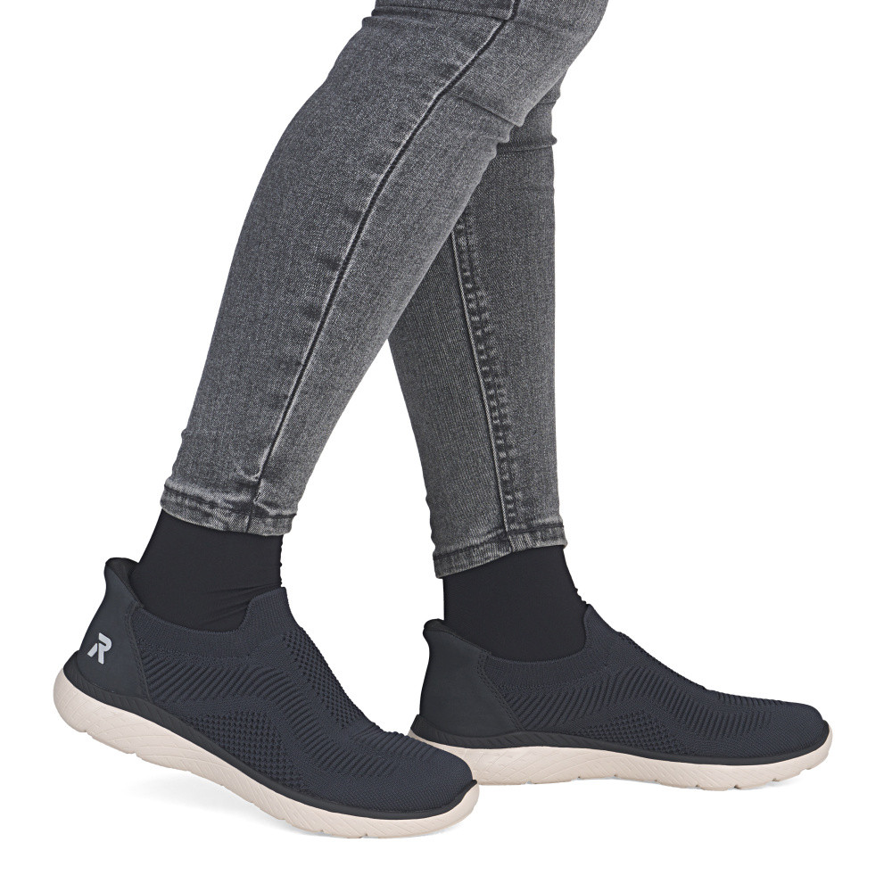 detail Dámské tenisky RIEKER M5072-14 modrá W5