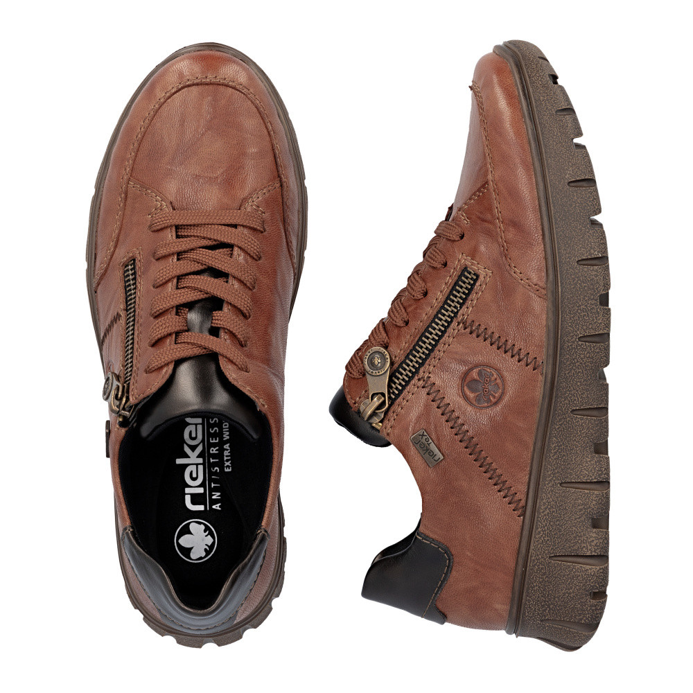 detail Dámské tenisky RIEKER N1301-22 hnědá W5