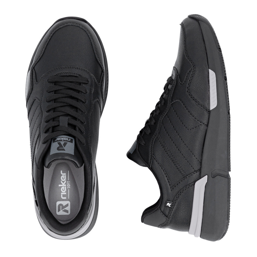 detail Pánské polobotky RIEKER U1401-01 černá W5