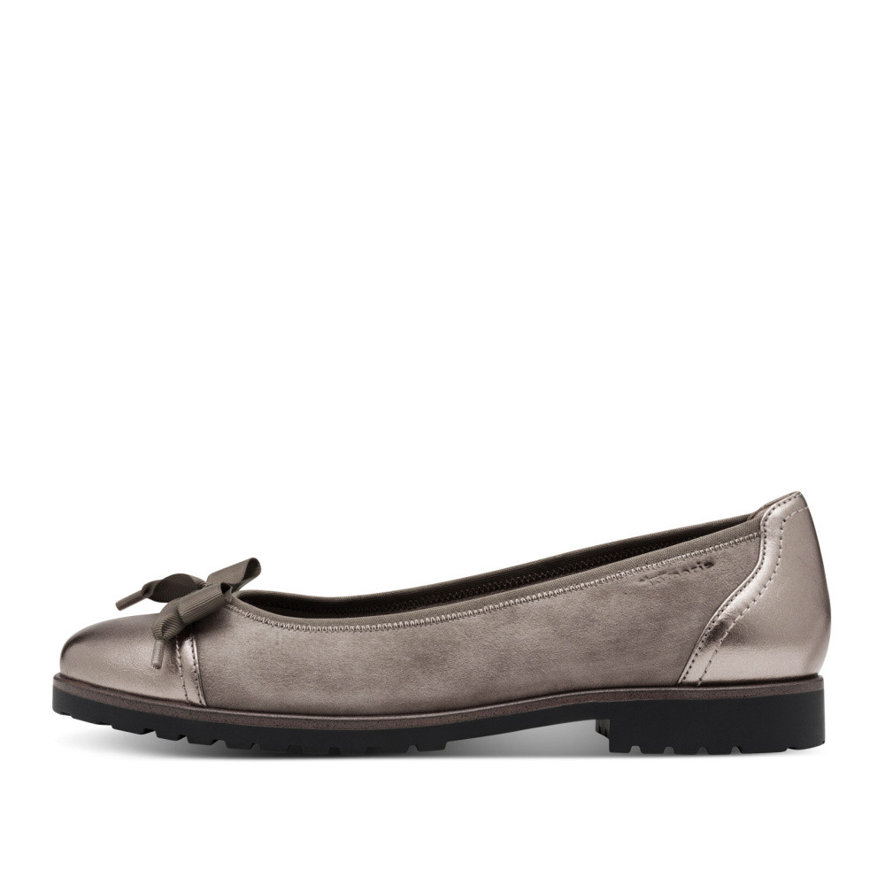 detail Dámské baleríny TAMARIS 22126-43-200 šedá W5