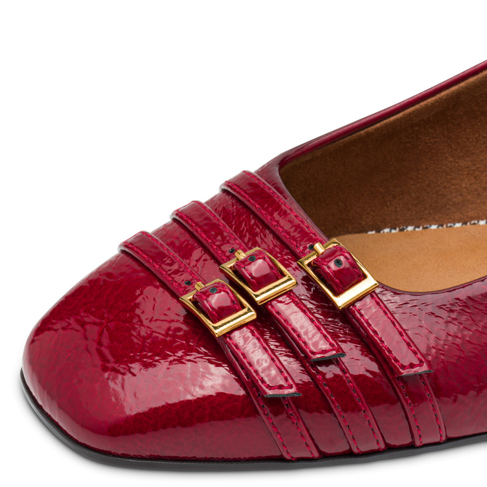 detail Dámské baleríny TAMARIS 22163-45-500 červená W5
