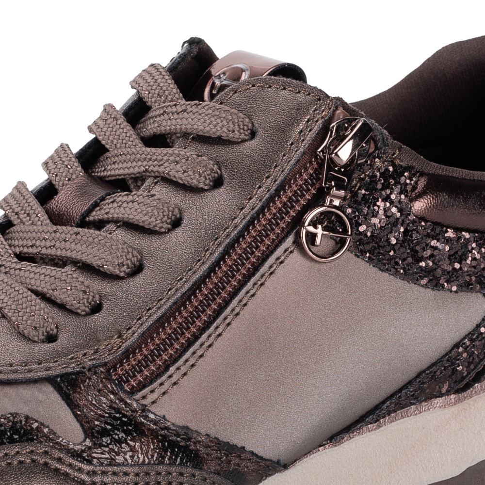 detail Dámské tenisky TAMARIS 23603-42-391 hnědá W5