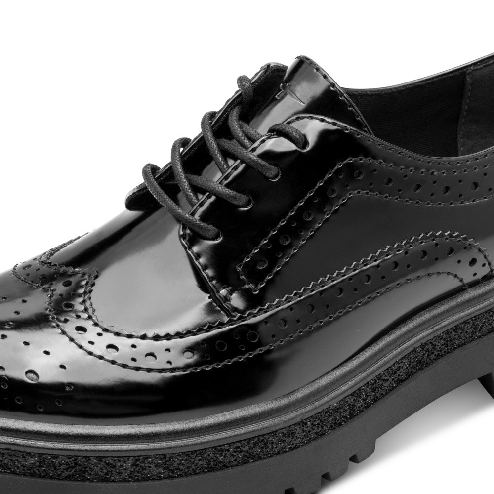 detail Dámské polobotky TAMARIS 23619-45-001 černá W5