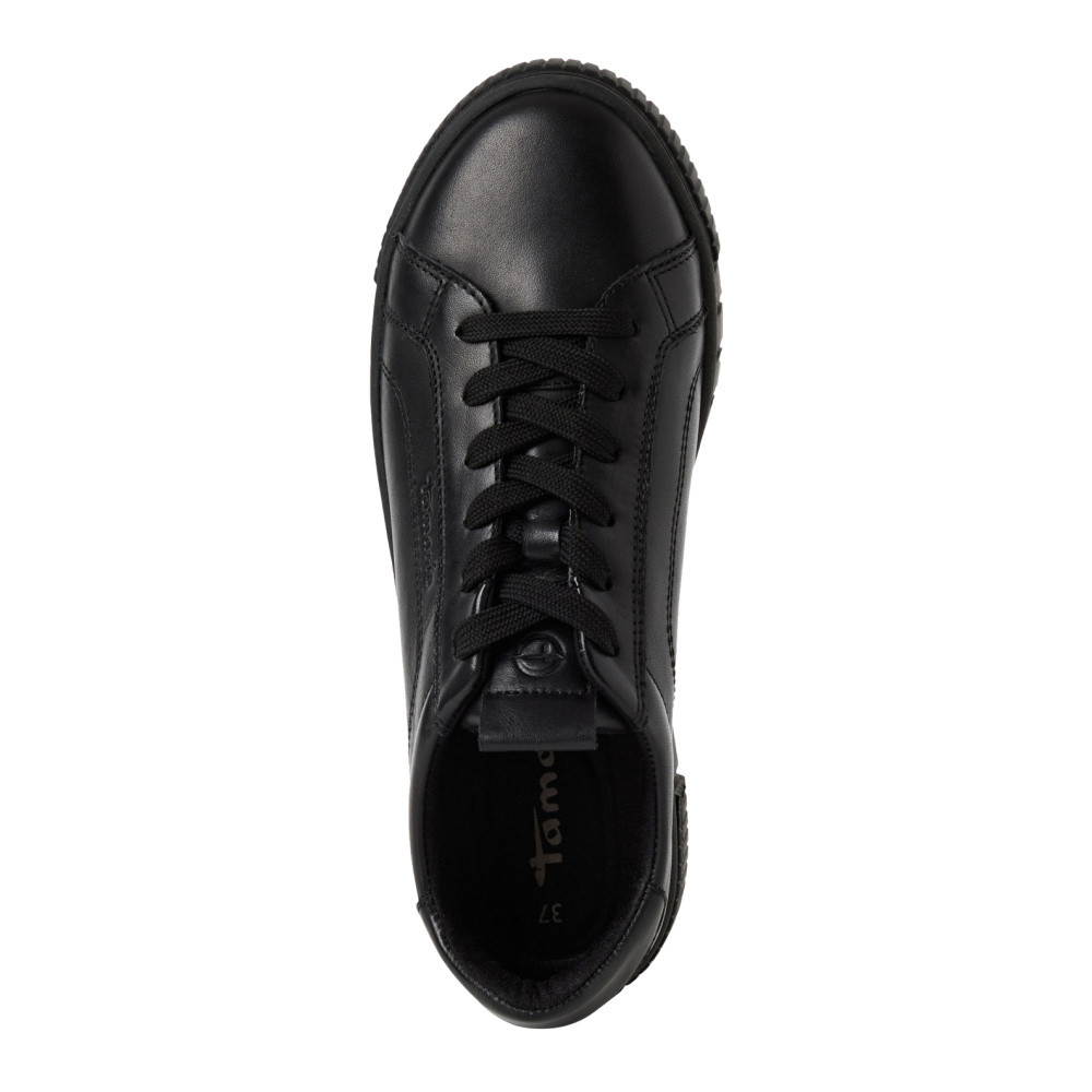 detail Dámské tenisky TAMARIS 1-23708-45   BLACK LEATHER 003   H/W5