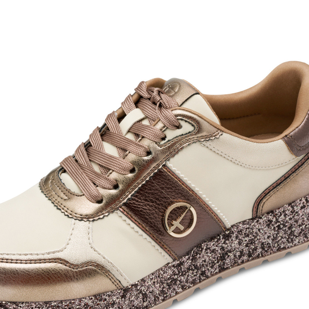 detail Dámské tenisky TAMARIS 1-23727-42   CHAMPAGNE GLAM 183   H/W5