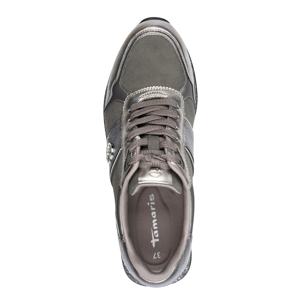 detail Dámské tenisky TAMARIS 23727-42-919 stříbrná W5