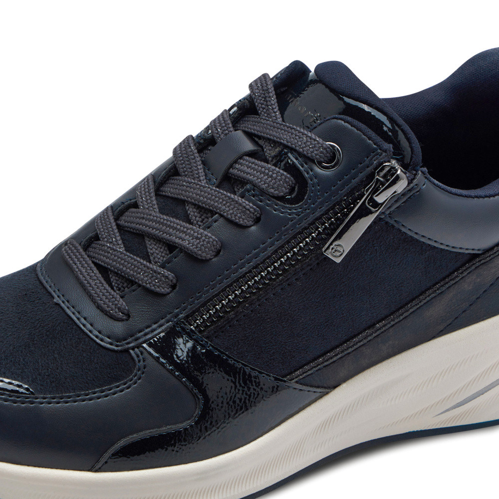 detail Dámské tenisky TAMARIS 23754-45-805 modrá W5