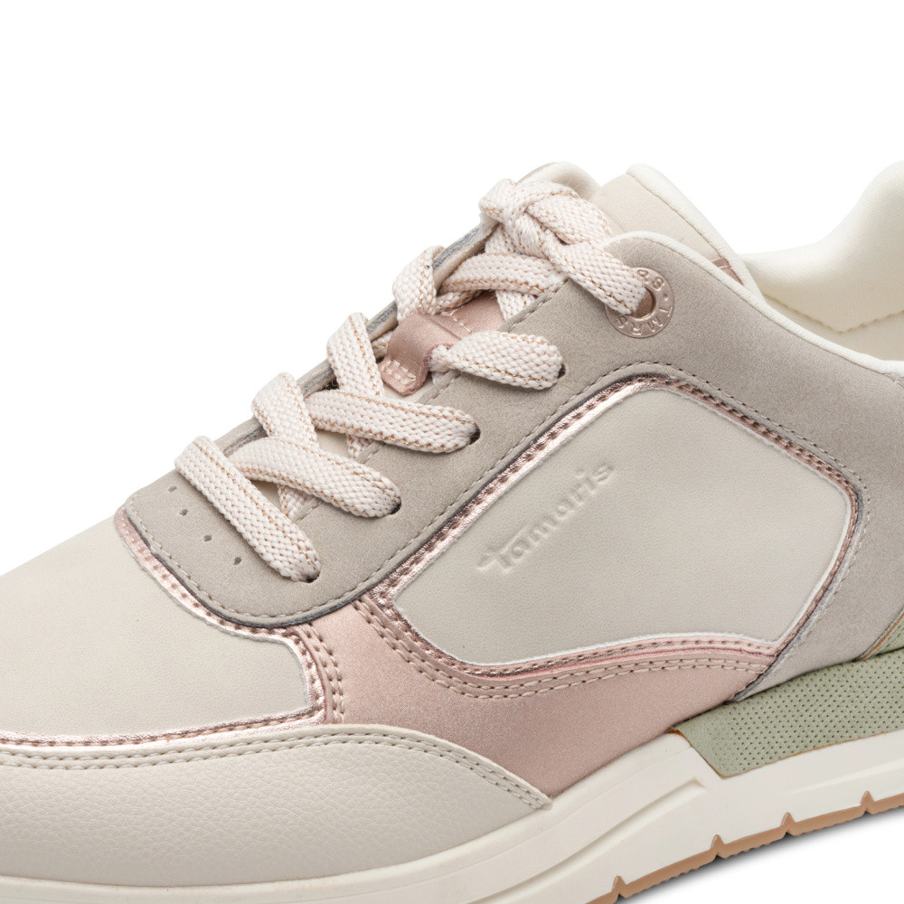 detail Dámské tenisky TAMARIS 23768-45-430 béžová W5