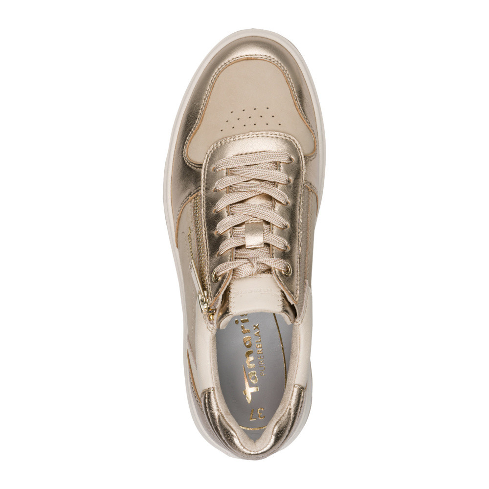detail Dámské tenisky TAMARIS 23769-45-990 béžová W5