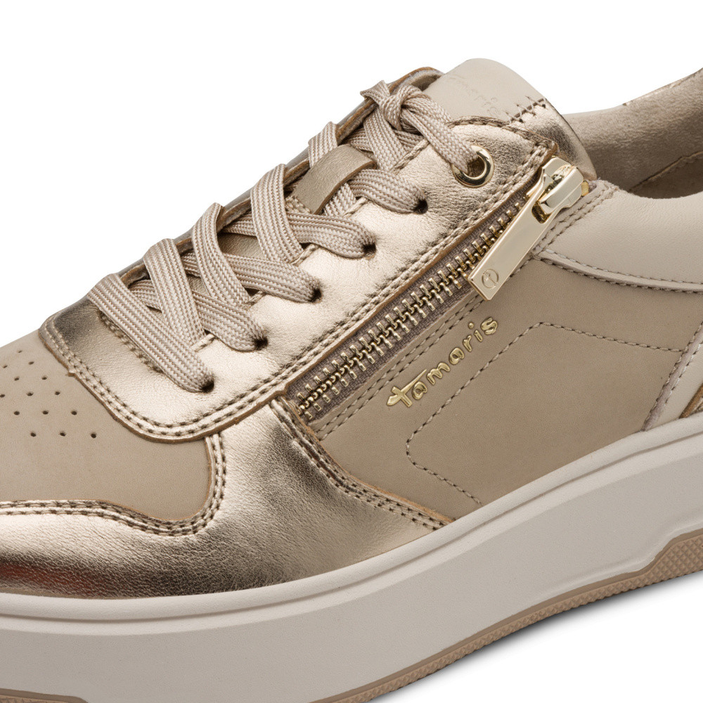 detail Dámské tenisky TAMARIS 23769-45-990 béžová W5