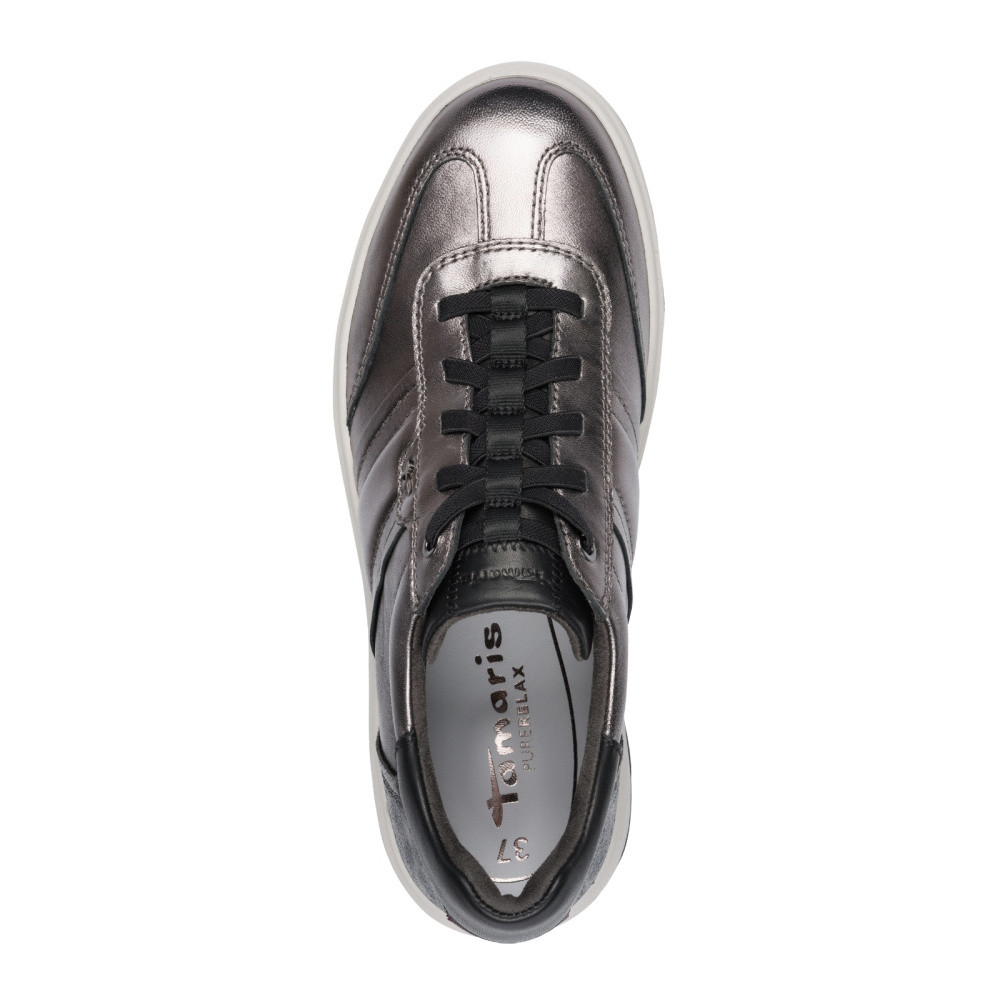 detail Dámské tenisky TAMARIS 23775-45-915 stříbrná W5