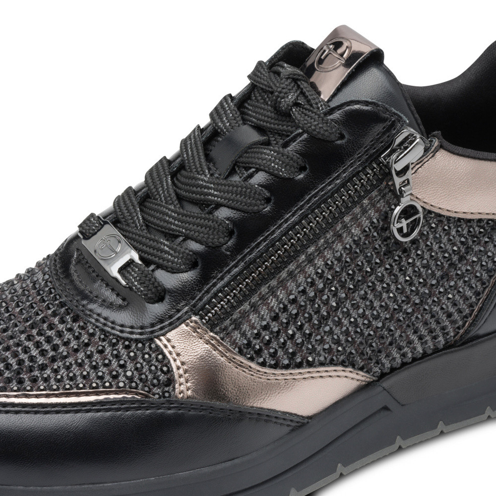 detail Dámské tenisky TAMARIS 23832-44-043 černá W5