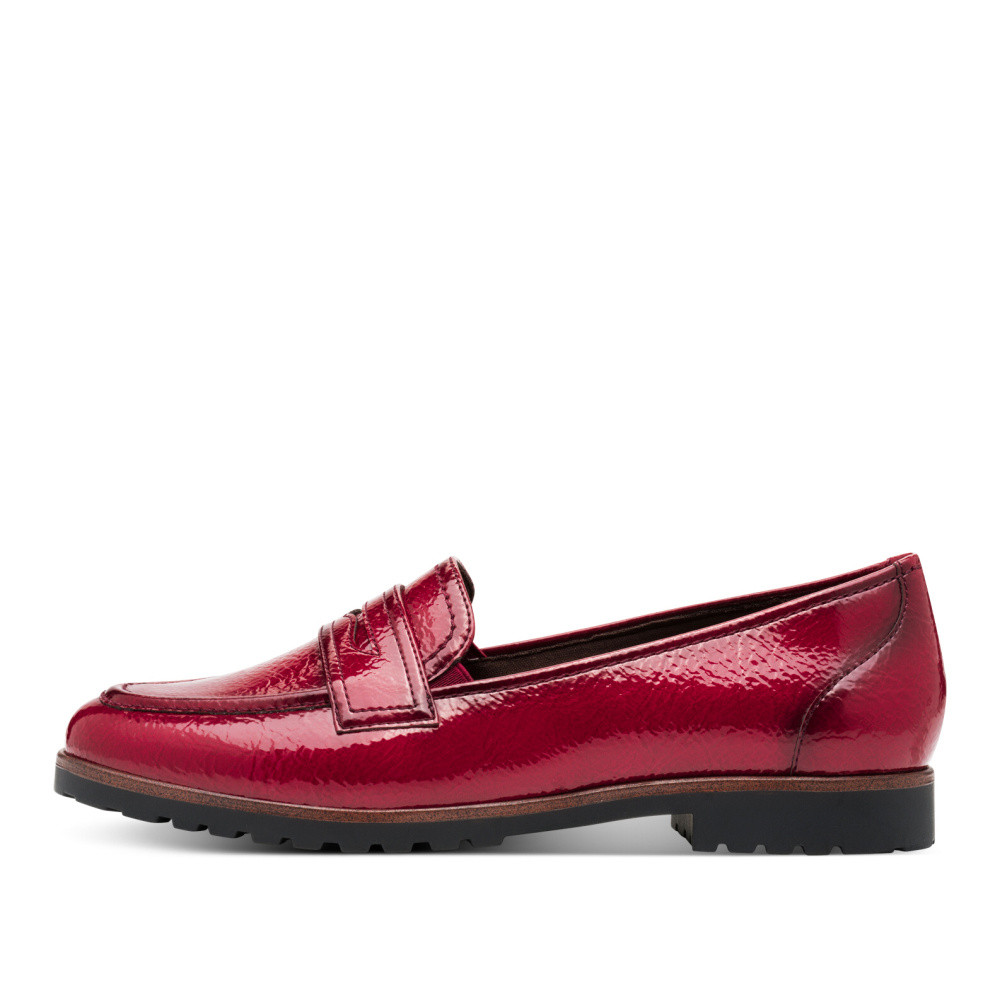 detail Dámské mokasíny TAMARIS 24239-42-524 červená W5