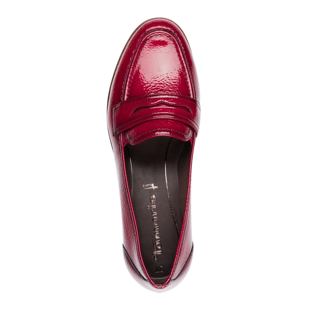 detail Dámské mokasíny TAMARIS 24239-42-524 červená W5