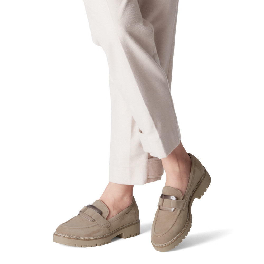 detail Dámské mokasíny TAMARIS 24722-43-400 béžová W5