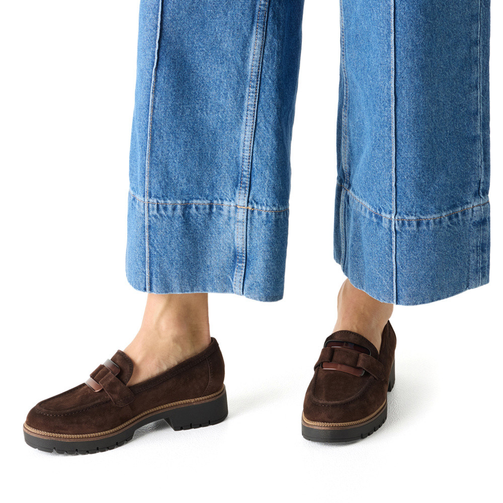 detail Dámské mokasíny TAMARIS 24722-43-304 hnědá W5