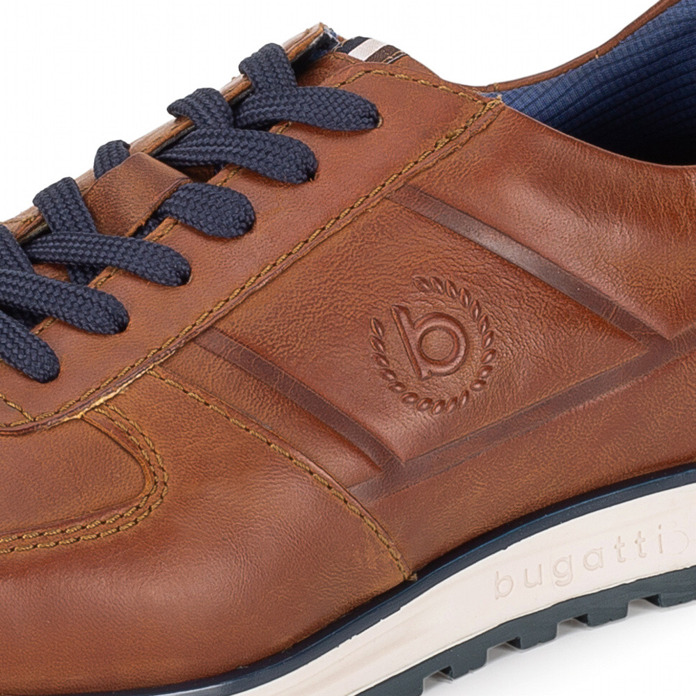 detail Pánské polobotky BUGATTI 335-A021S-3500-6300 hnědá W5