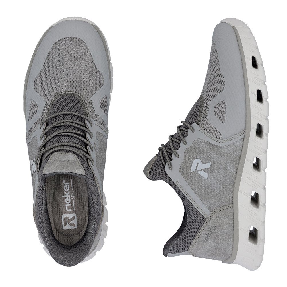 detail Pánské tenisky RIEKER 04355-40 šedá S6