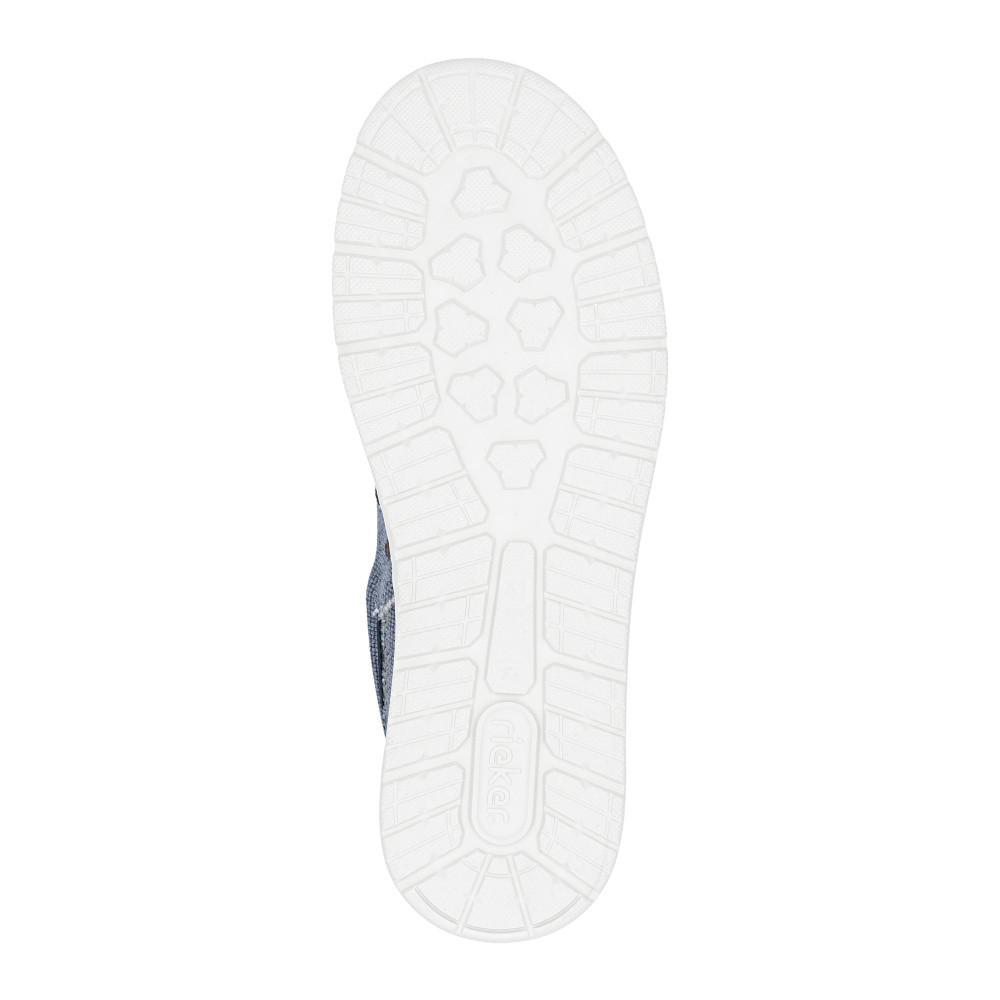 detail Pánské mokasíny RIEKER 08661-12 modrá S6