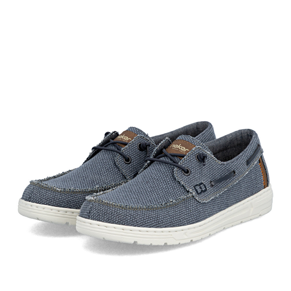 detail Pánské polobotky RIEKER 08664-12 modrá S6