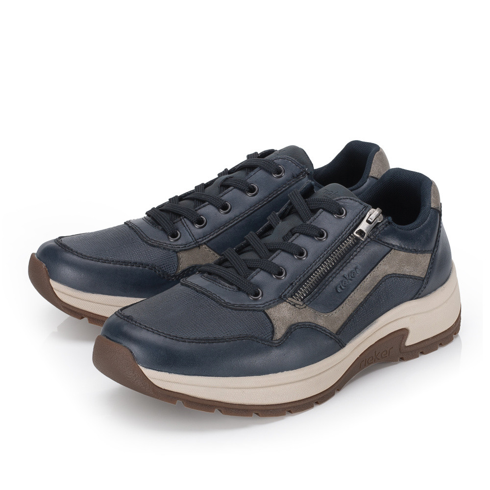 detail Pánské polobotky RIEKER 11001-14 modrá S6