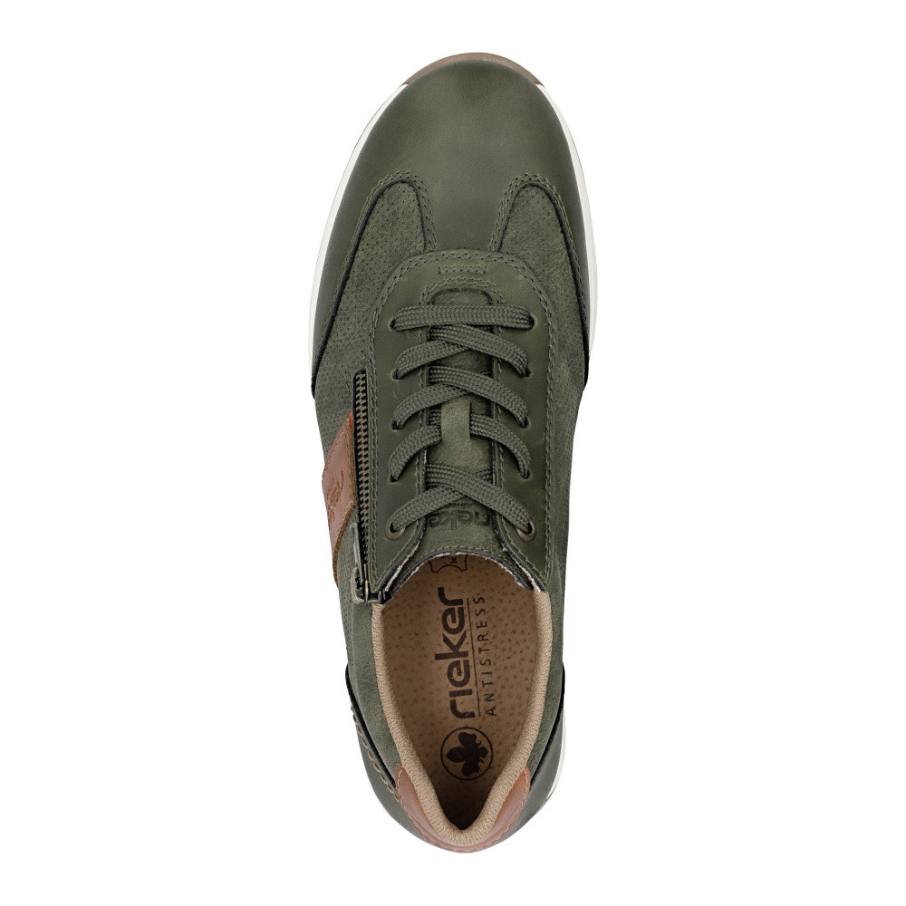 detail Pánské tenisky RIEKER 11927-54 zelená S6