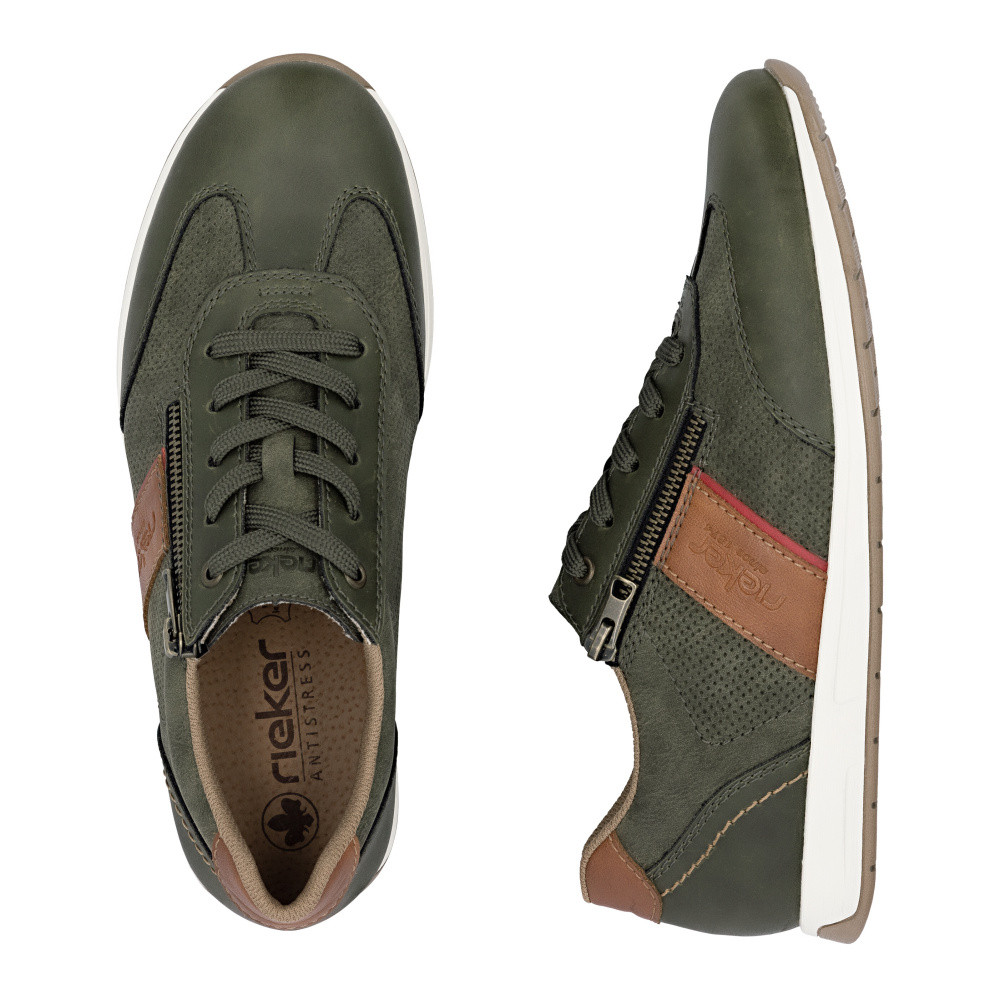 detail Pánské tenisky RIEKER 11927-54 zelená S6