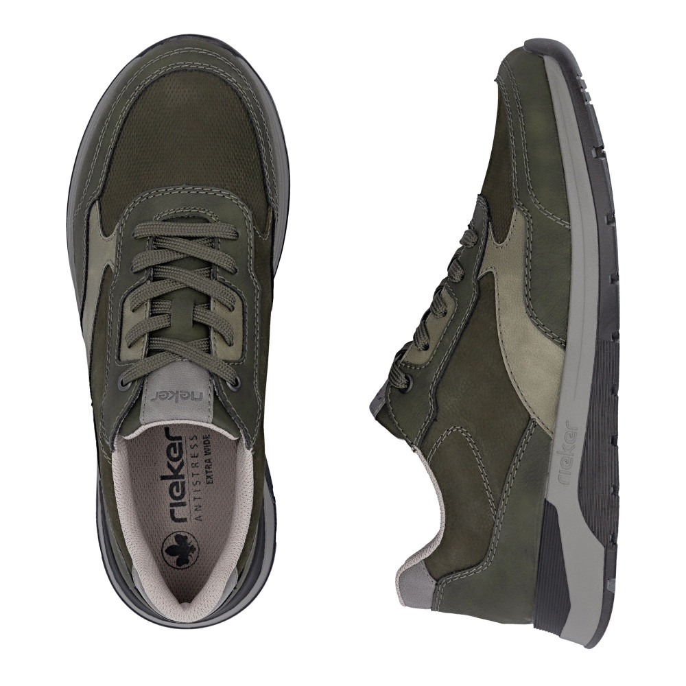 detail Pánské tenisky RIEKER 39607-54 zelená S6